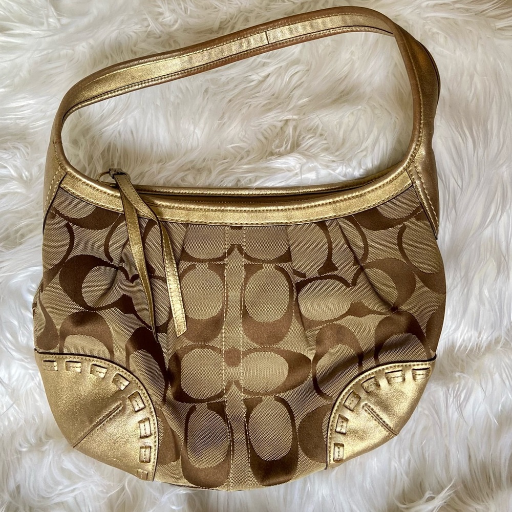 Coach Ergo Signature Hobo Shoulder Bag